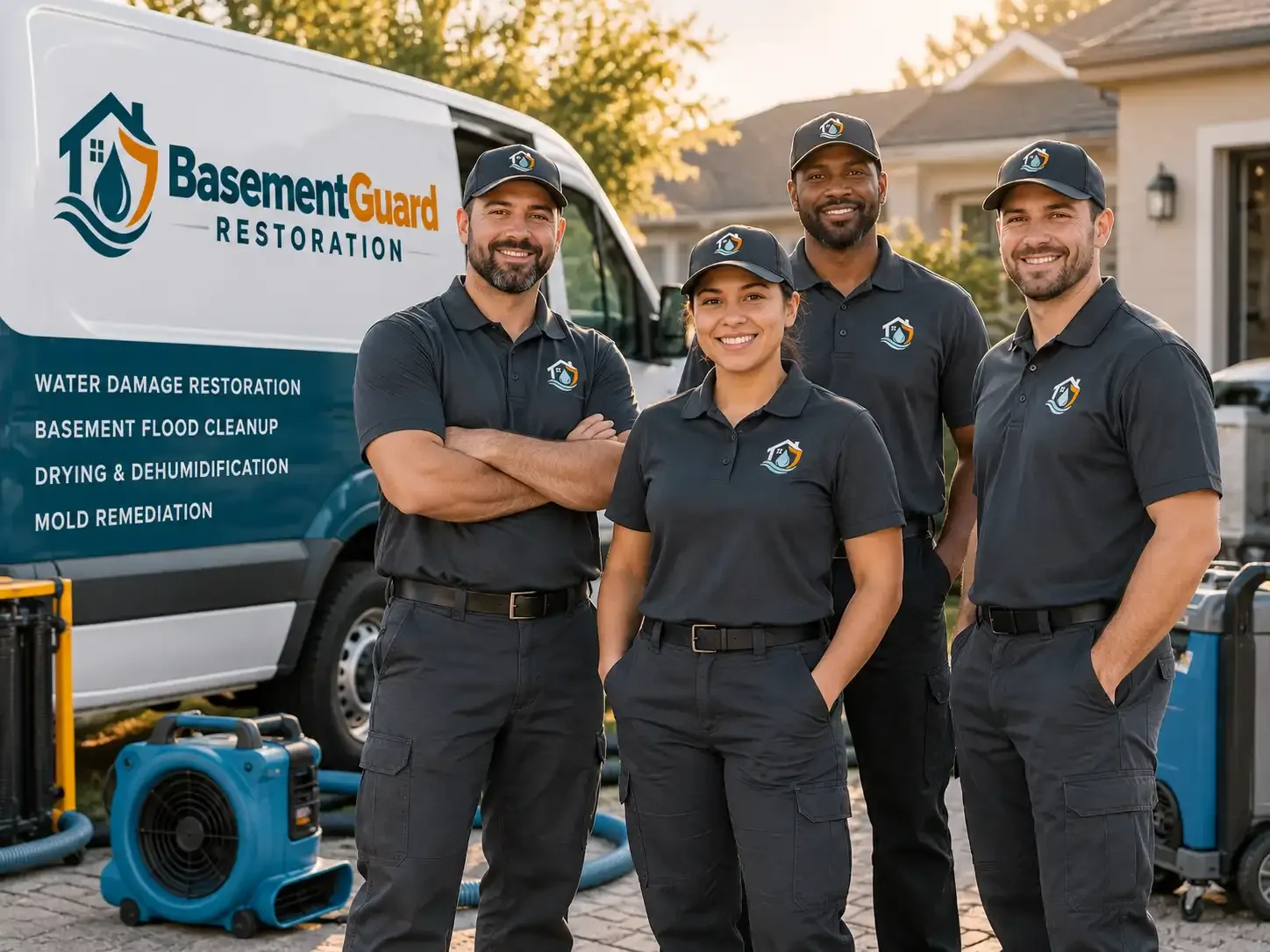 Basement Water Damage Restoration company in Liberty Center, IA